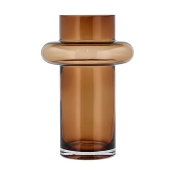 Γυάλιν�ο βάζο σε σχήμα σωλήνα, 25 εκατοστά - Amber - Lyngby Glas
