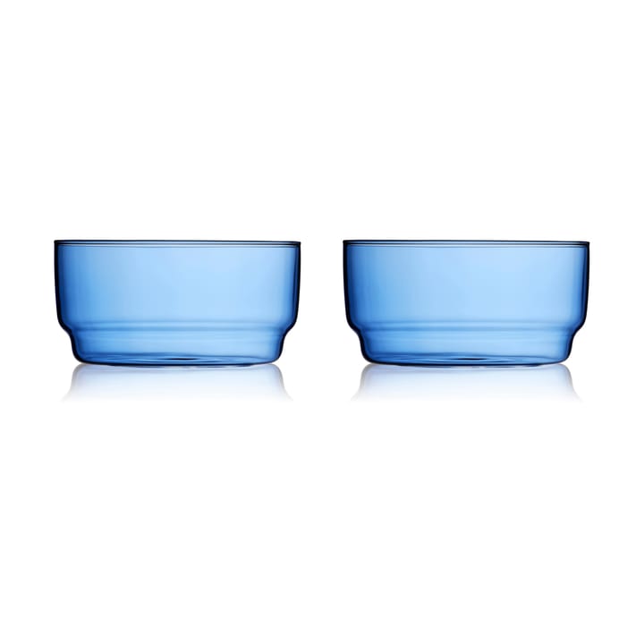 Μπολ Τορίνο 50 cl σετ 2 τεμαχίων - Blue - Lyngby Glas