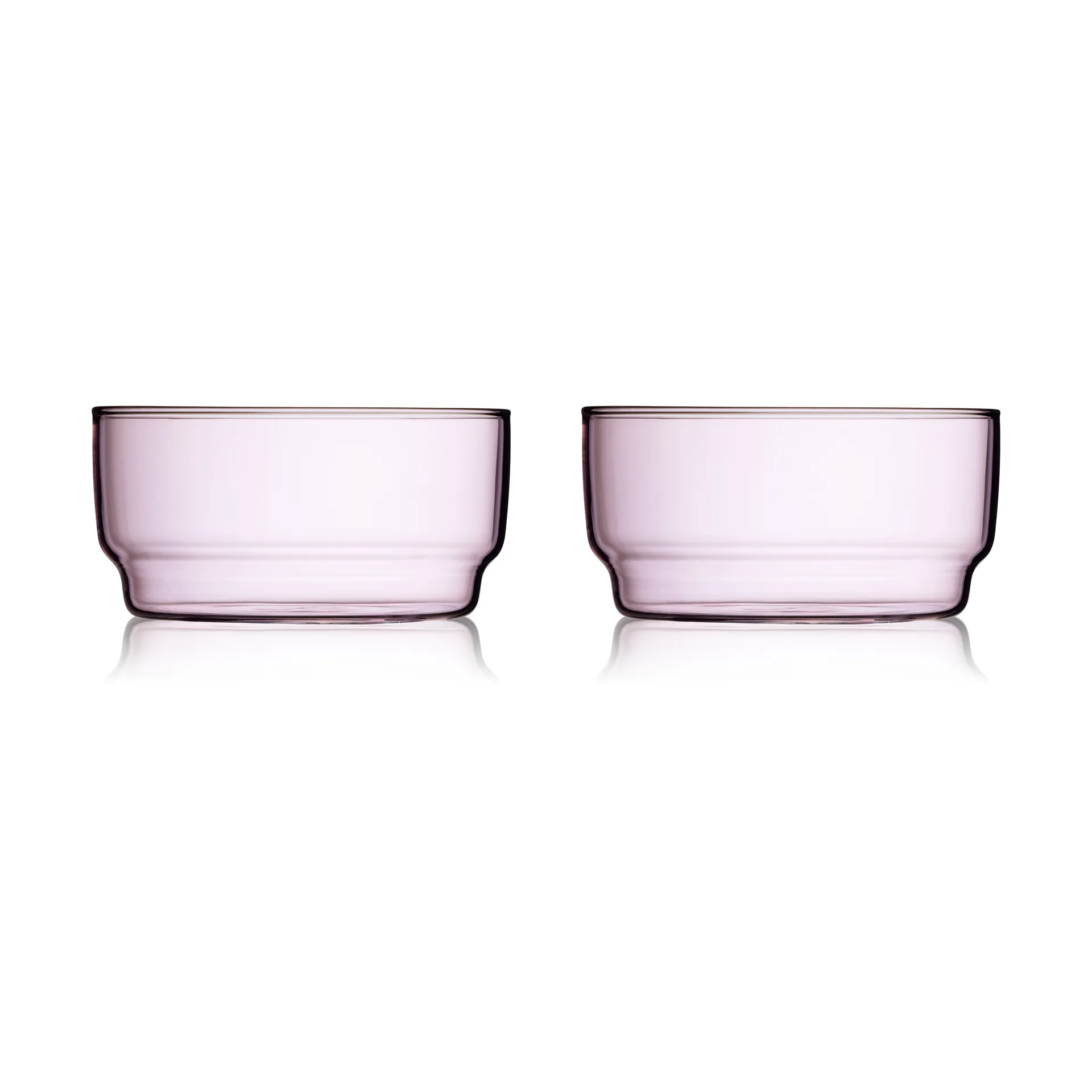 Μπολ Τορίνο 50 cl σετ 2 τεμαχίων, Pink Lyngby Glas
