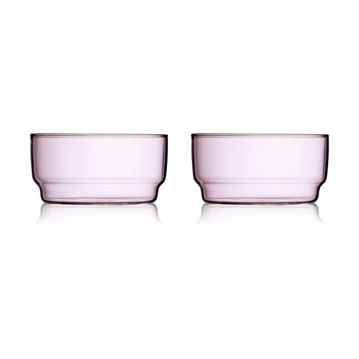 Μπολ Τορίνο 50 cl σετ 2 τεμαχίων - Pink - Lyngby Glas