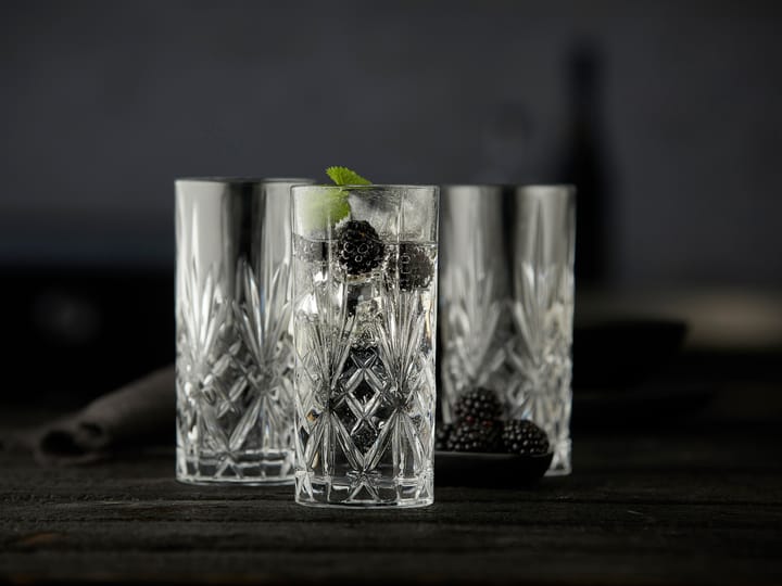 Ποτήρι highball Melodia 36 cl σε συσκευασία 6 τεμαχίων, Κρύσταλλο Lyngby Glas