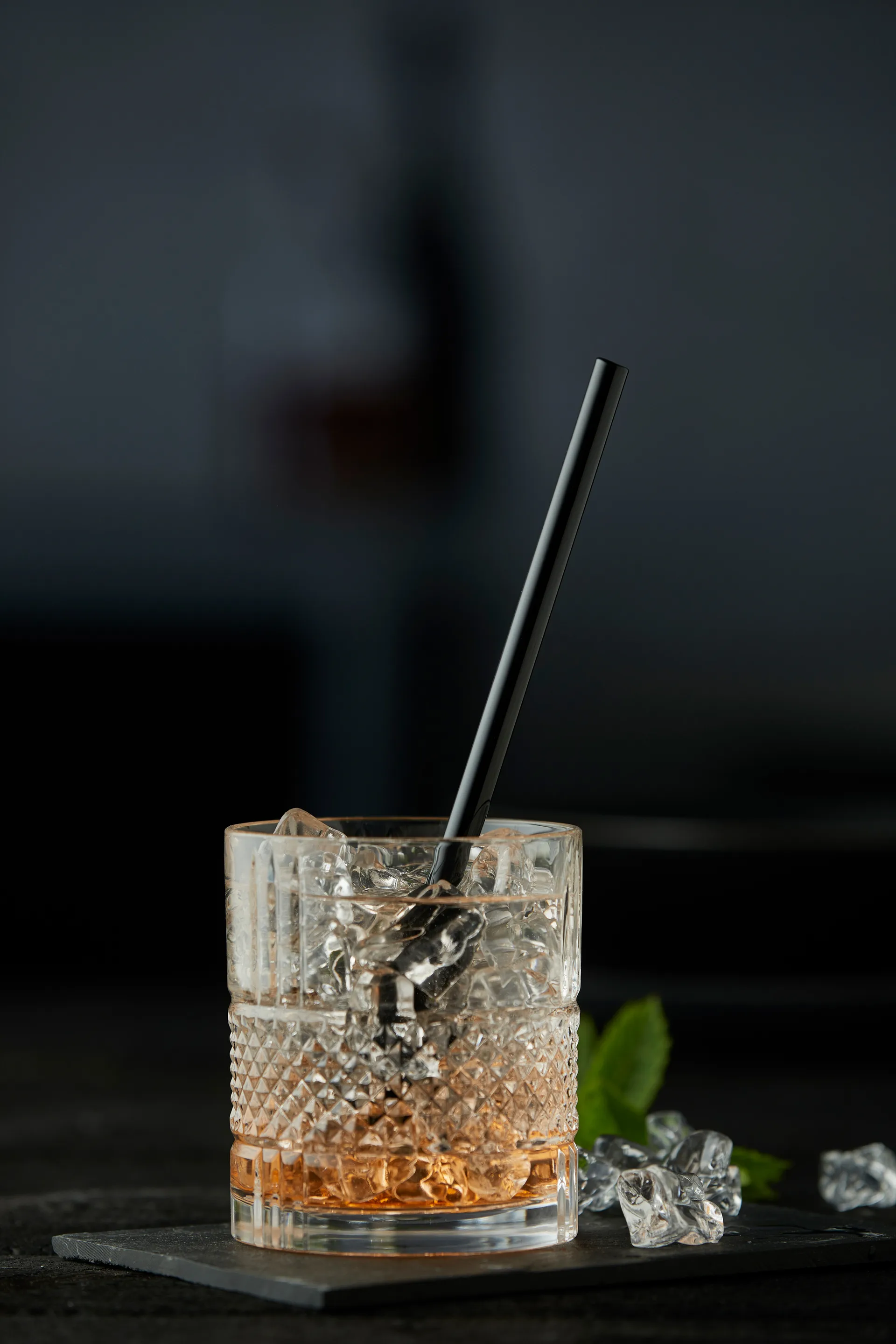 Καλαμάκι Lyngby Glas 14.5 εκατοστά 6 τεμάχια, Μαύρο Lyngby Glas