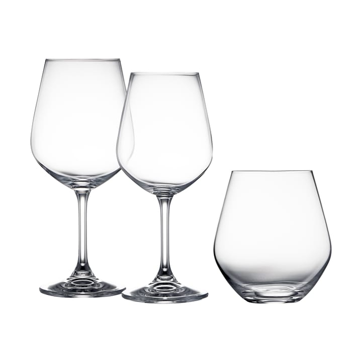 Σετ ποτηριών Lyngby Glas 18 κομματιών, Κρύσταλλο Lyngby Glas