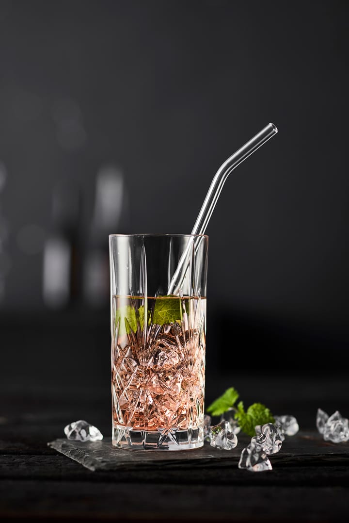 Καλαμάκι Lyngby Glas 21,5 εκ�ατοστά 6 τεμάχια, Διαφανές Lyngby Glas