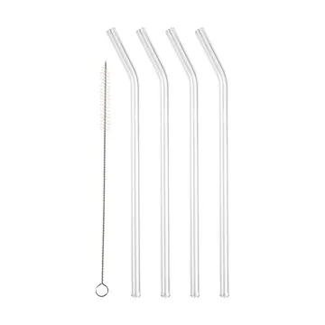 Γυάλινα καλαμάκια Lyngby Glas 21,5 cm, συσκευασία 4 τεμαχίων - Καθαρό - Lyngby Glas