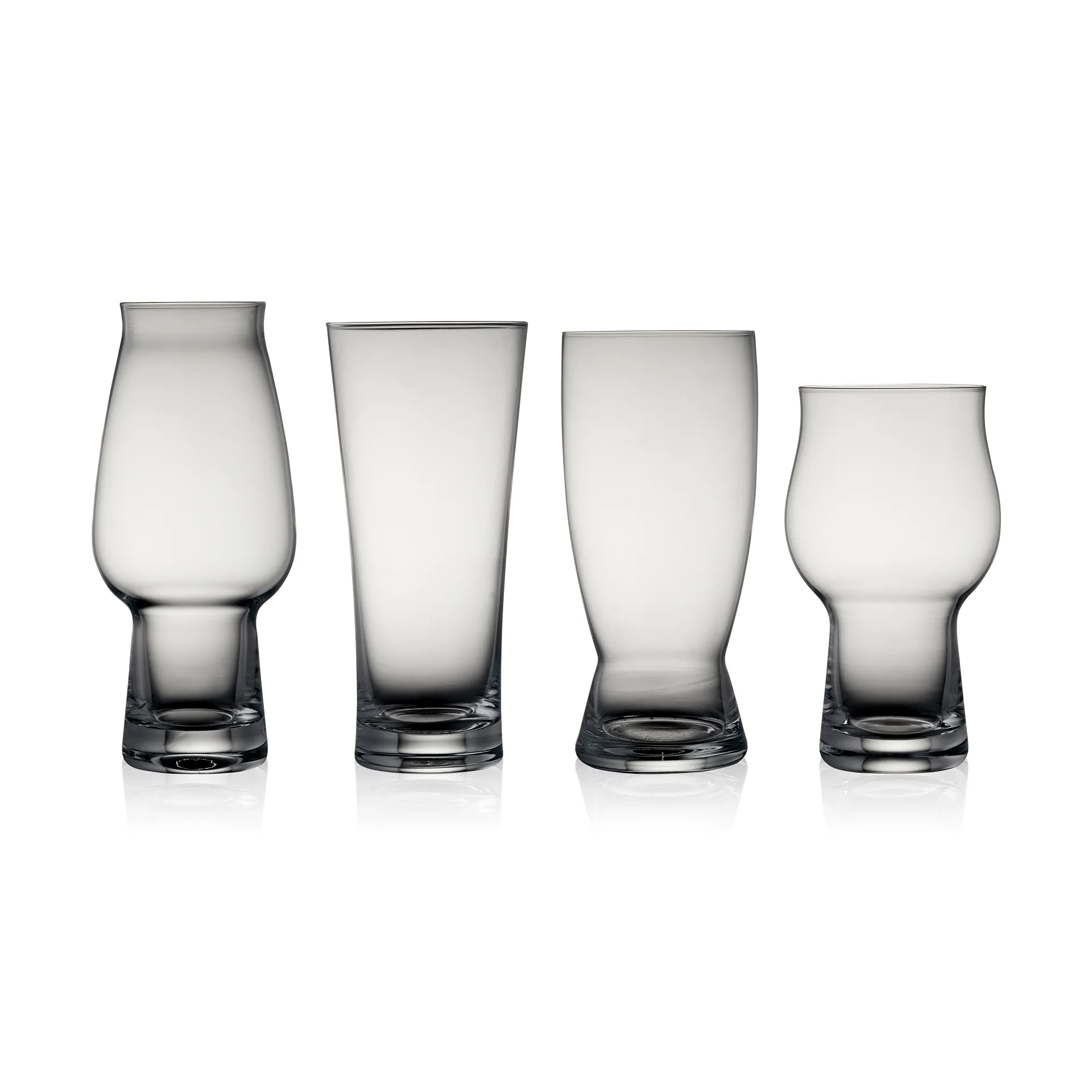 Σετ ποτηριών μπύρας Lyngby Glas 4 τεμαχίων, Κρύσταλλο Lyngby Glas