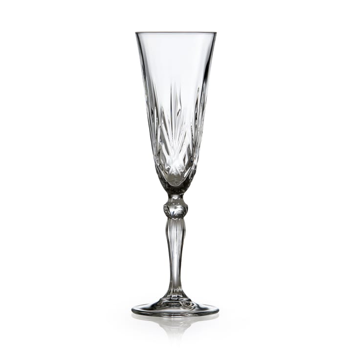 Ποτήρι σαμπάνιας Melodia 16 cl 4 τεμάχια, Κρύσταλλο Lyngby Glas