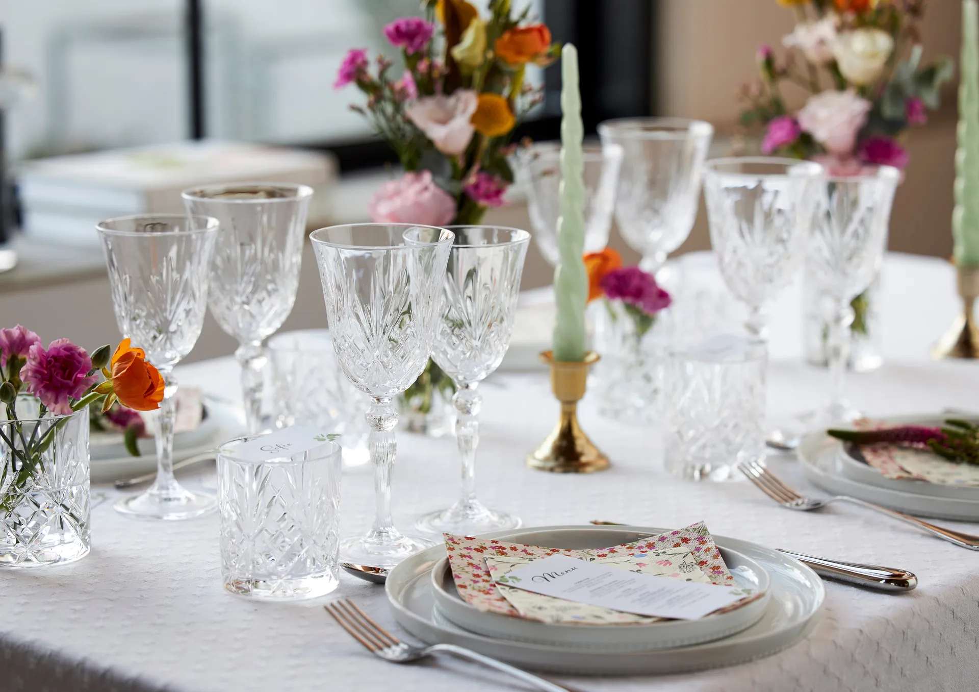 Ποτήρι κρασιού Melodia λευκού 21 cl σε συσκευασία 4 τεμαχίων, Κρύσταλλο Lyngby Glas