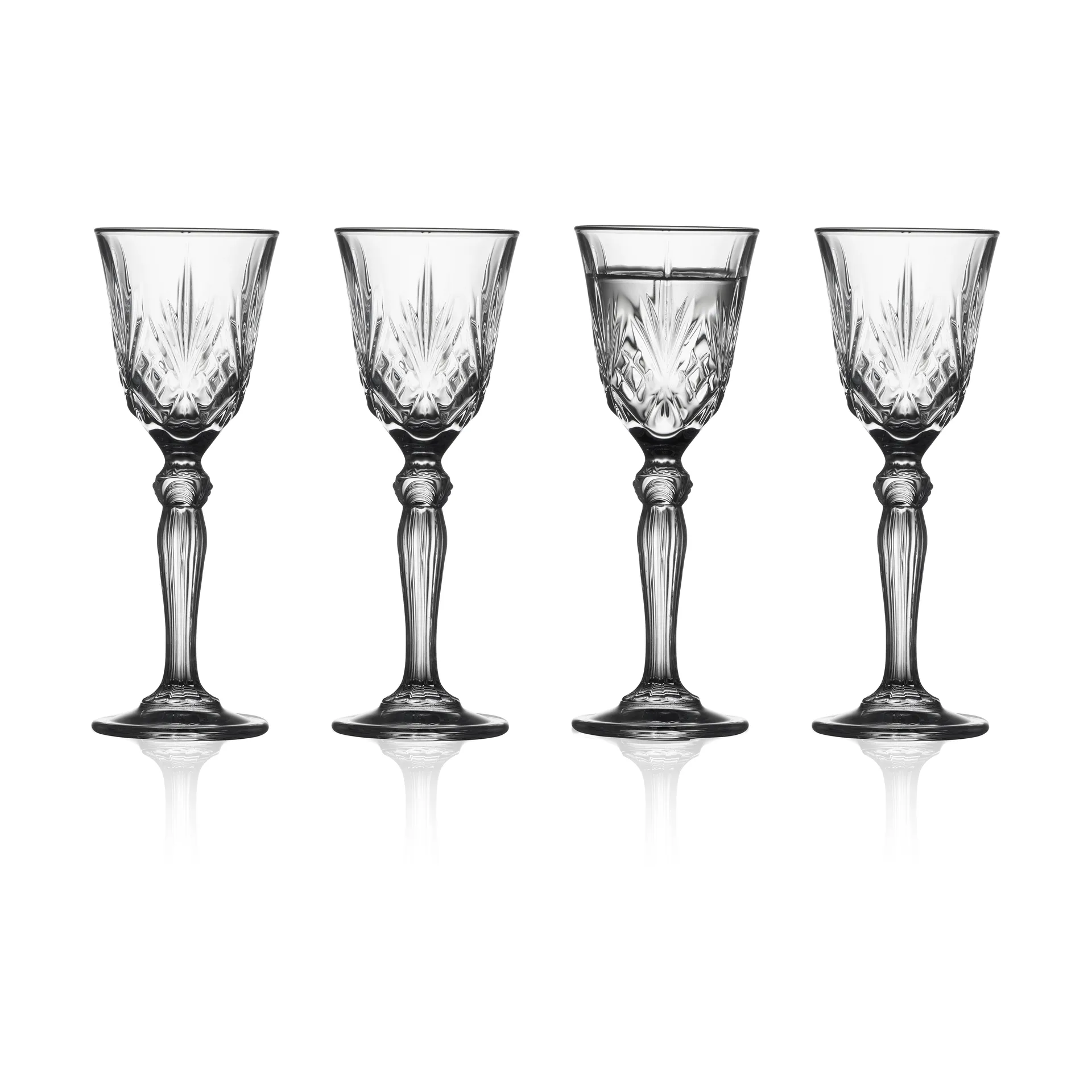 Melodia ποτήρι για σφηνάκι 5 cl 4 τεμάχια, Clear Lyngby Glas