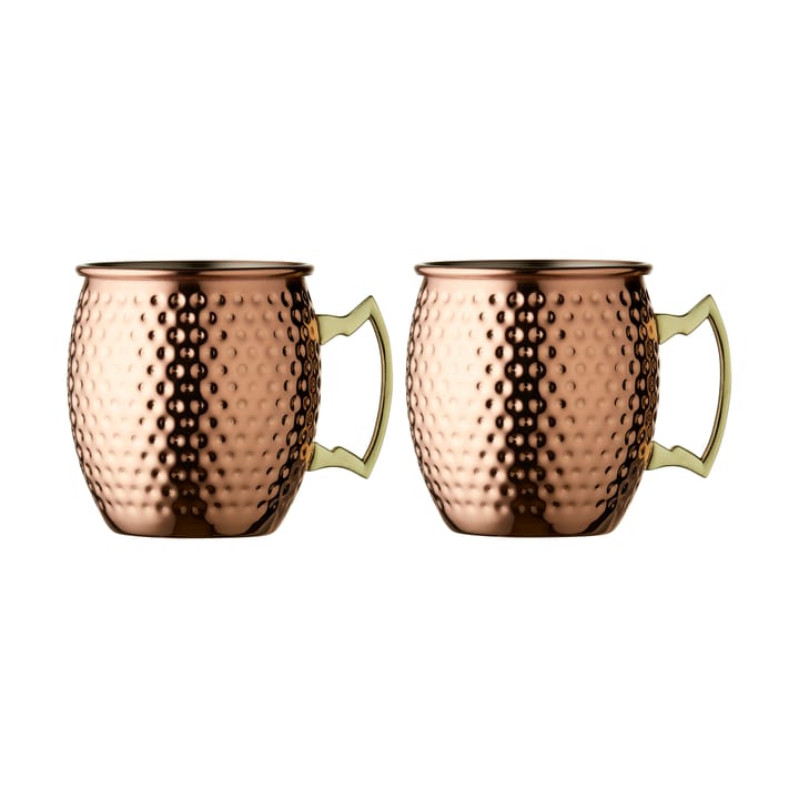 Κούπα για το Moscow mule, χωρητικότητας 55 cl, συσκευασία 2 τεμαχίων - Χαλκός - Lyngby Glas