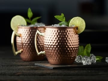 Κούπα για το Moscow mule, χωρητικότητας 55 cl, συσκευασία 2 τεμαχίων - Χαλκός - Lyngby Glas