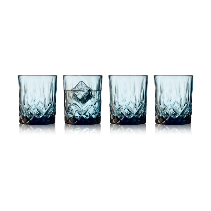 Sorrento ποτήρι ουίσκι 32 cl 4 τεμάχια - Blue - Lyngby Glas