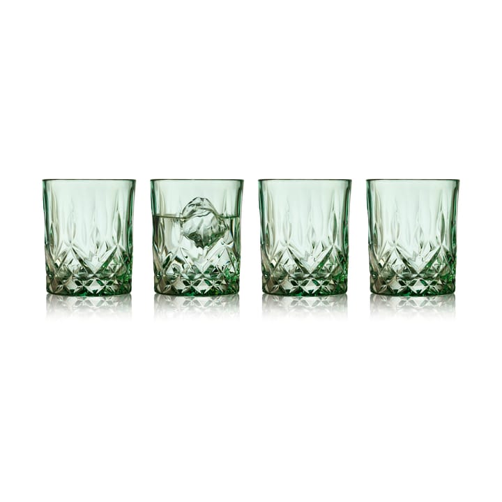 Sorrento ποτήρι ουίσκι 32 cl 4 τεμάχια - Green - Lyngby Glas