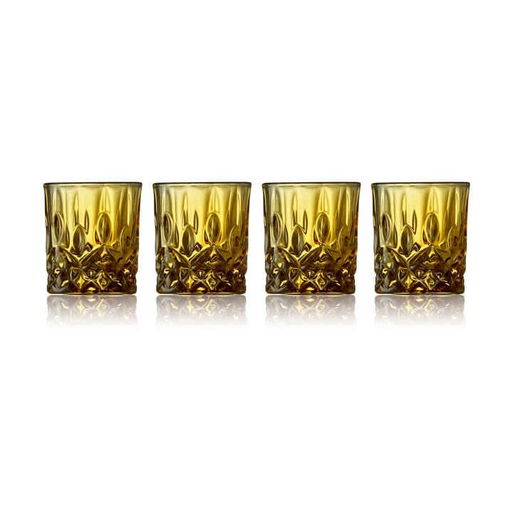 Ποτήρια για σφηνάκια Sorrento 4 cl 4-pack - Amber - Lyngby Glas
