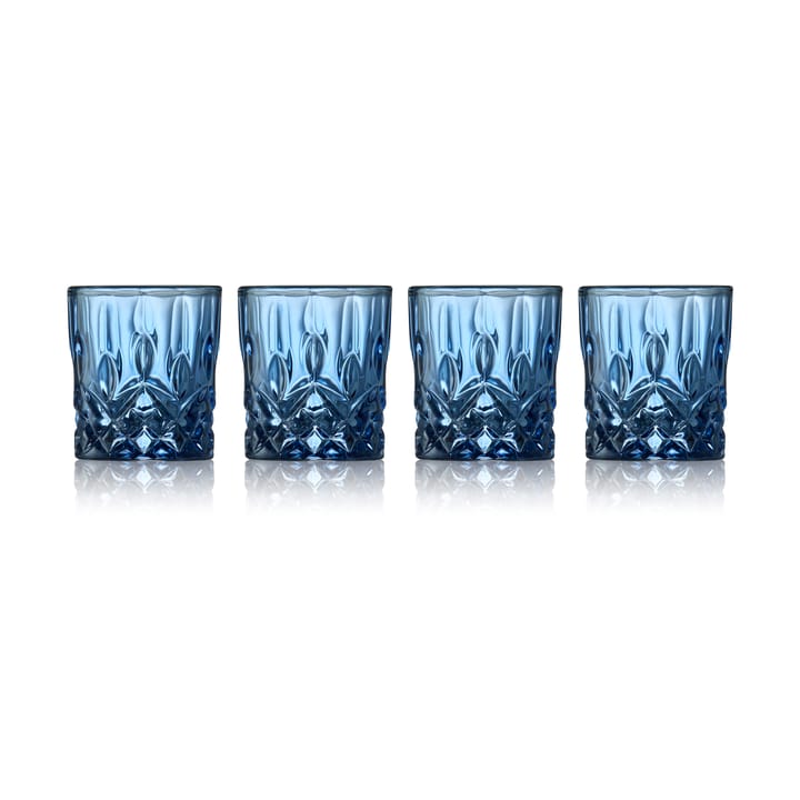 Ποτήρια για σφηνάκια Sorrento 4 cl 4-pack - Blue - Lyngby Glas