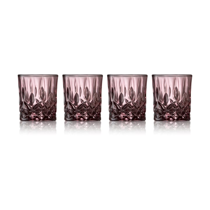 Ποτήρια για σφηνάκια Sorrento 4 cl 4-pack - Pink - Lyngby Glas