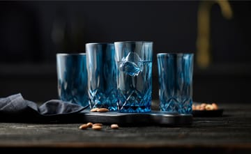 Ποτήρι Sorrento highball 38 cl 4 τεμάχια - Blue - Lyngby Glas