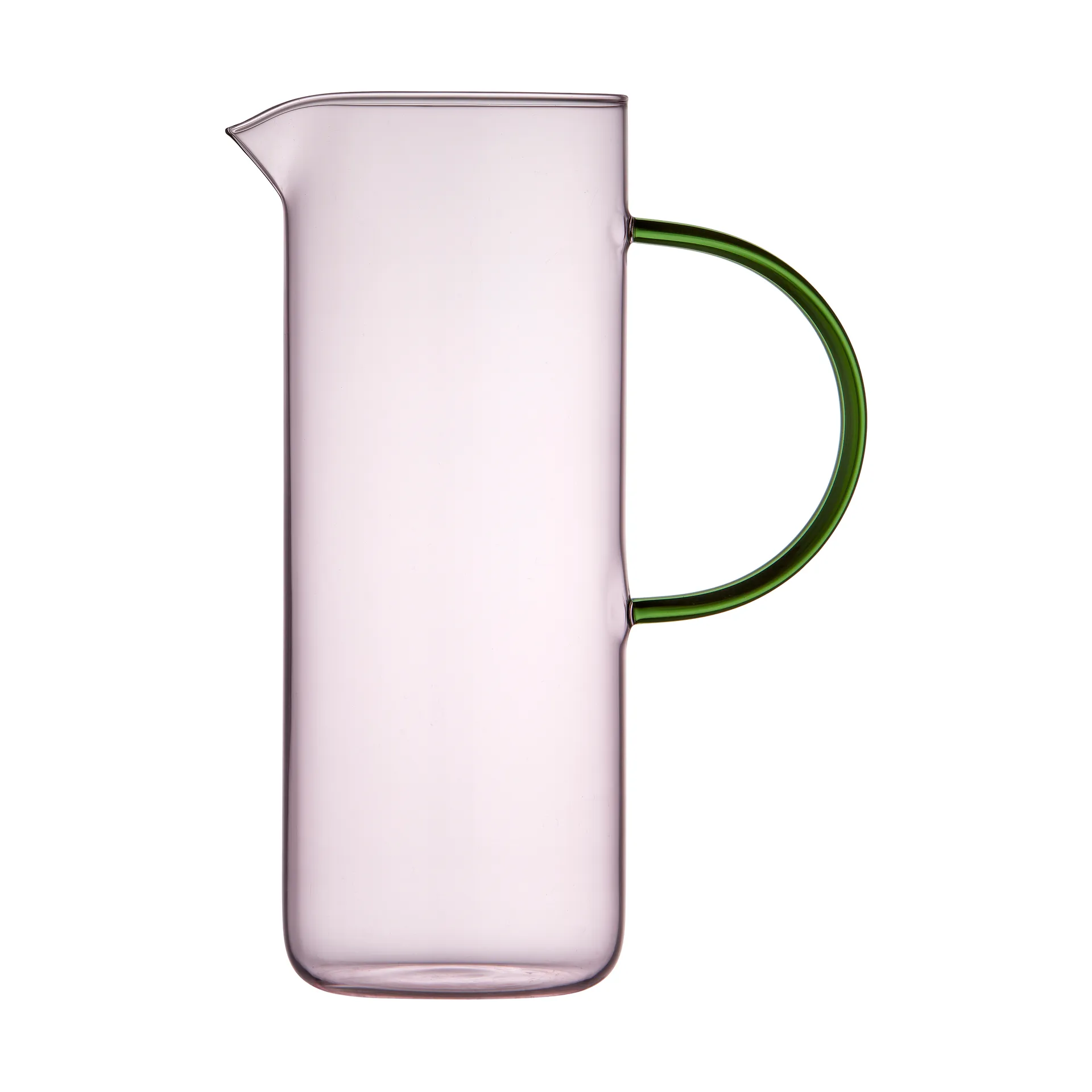 Torino γυάλινη κανάτα 1,1 l, Pink-green Lyngby Glas
