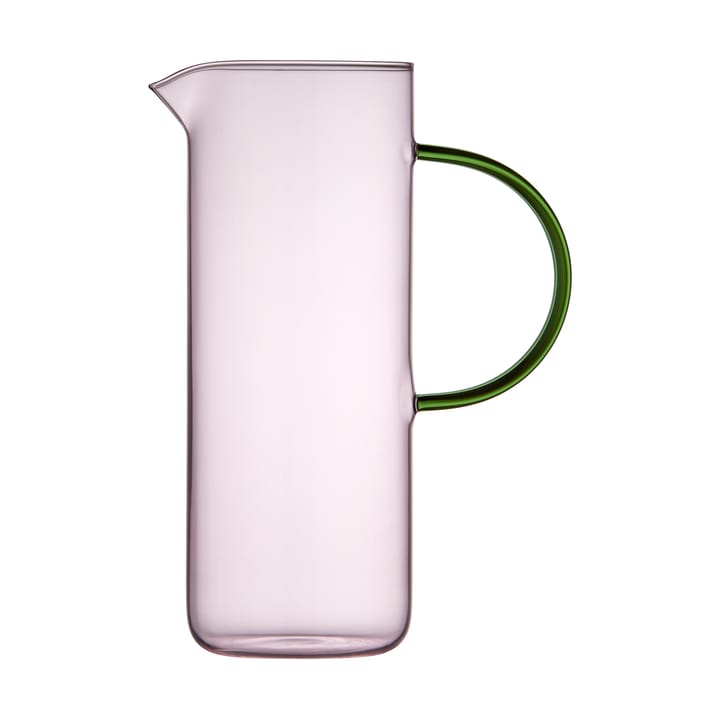 Torino γυάλινη κανάτα 1,1 l - Pink-green - Lyngby Glas