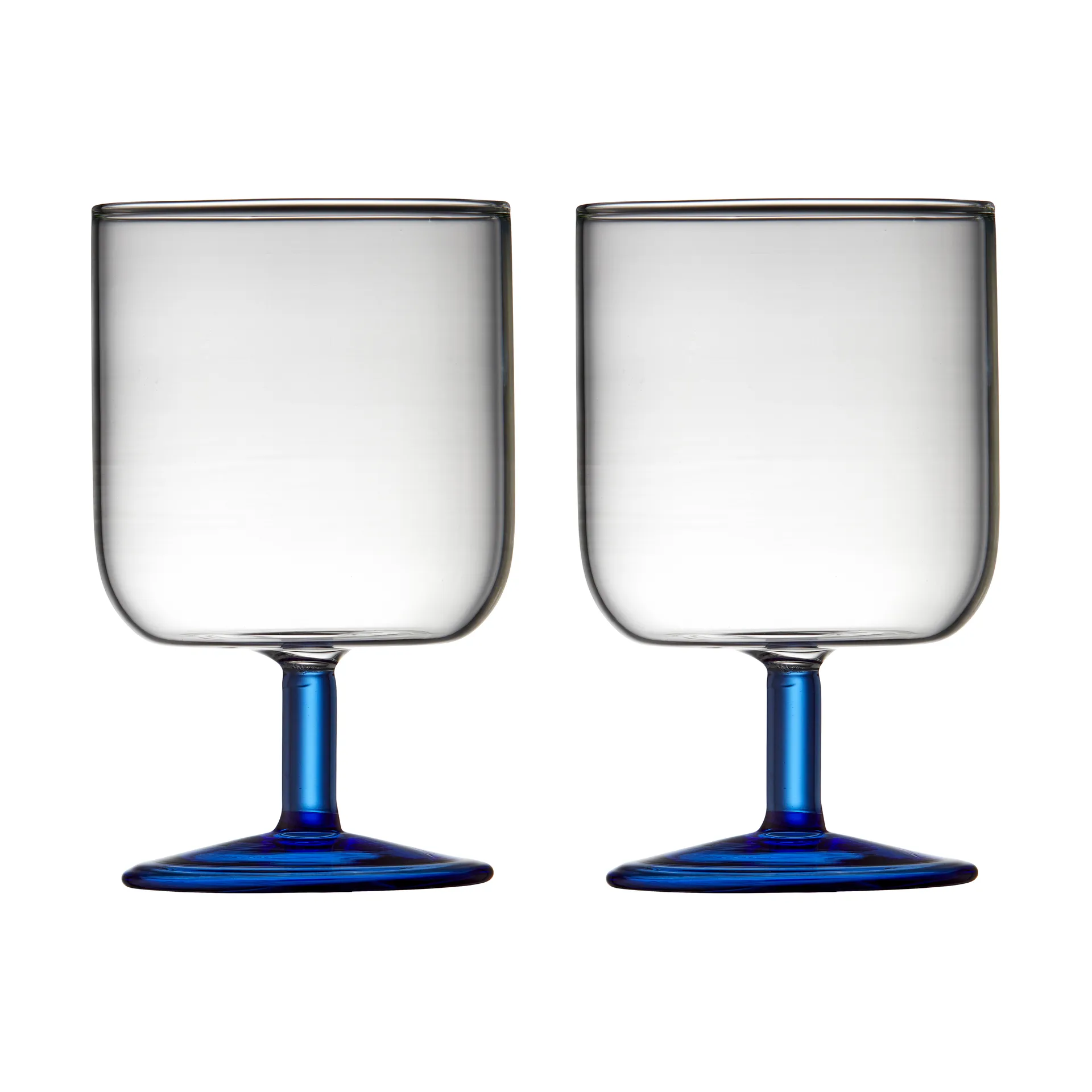 Torino ποτήρι κρασιού 30 cl 2 τεμάχια, Clear-blue Lyngby Glas