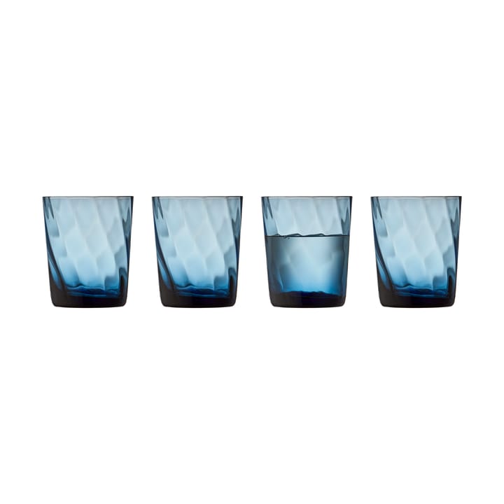 Ποτήρι νερού Vienna 30 cl σε συσκευασία 4 τεμαχίων - Blue - Lyngby Glas