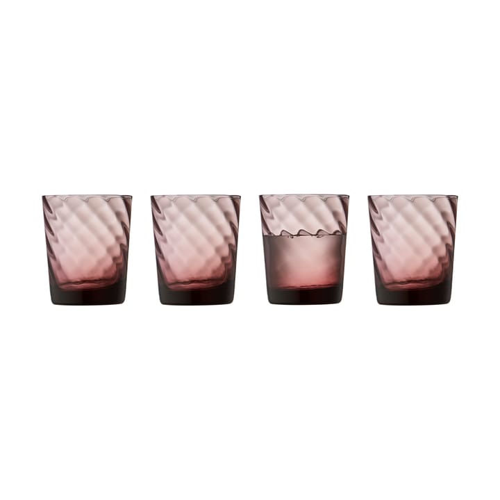 Ποτήρι νερού Vienna 30 cl σε συσκευασία 4 τεμαχίων - Pink - Lyngby Glas