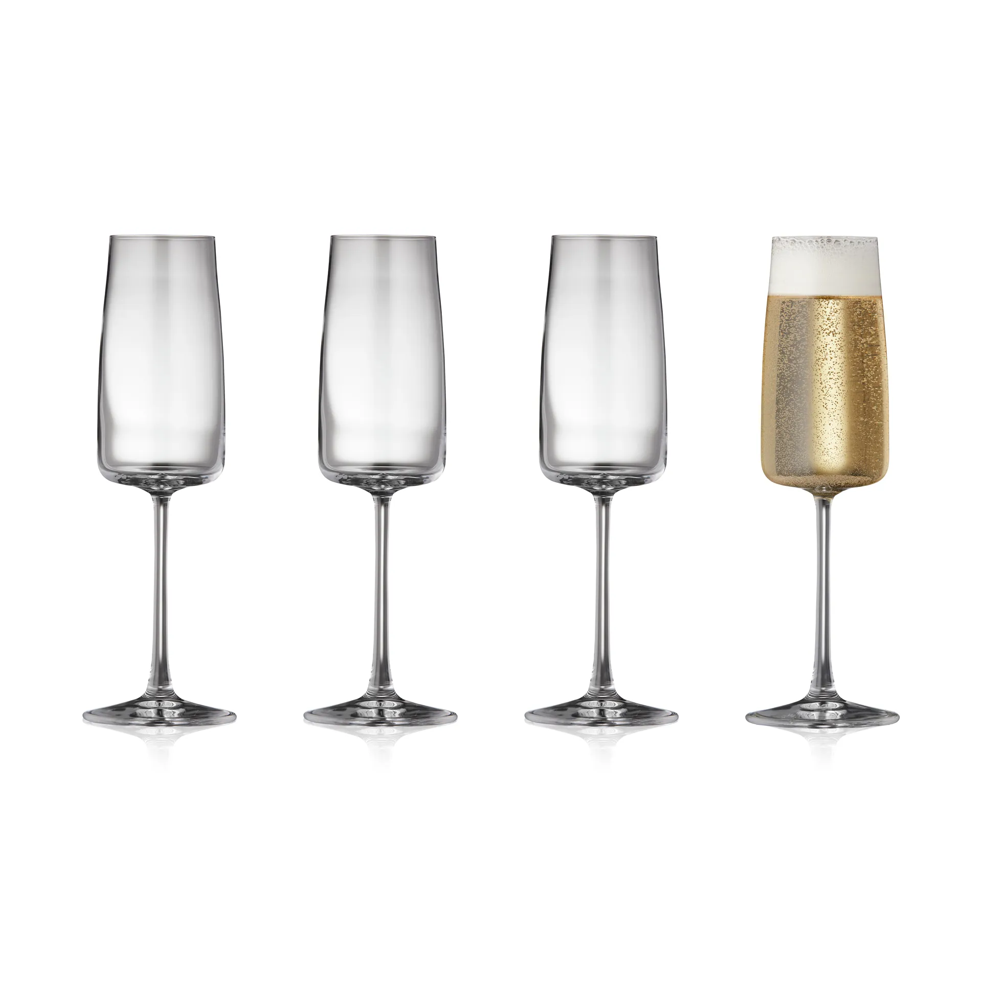 Ποτήρι σαμπάνιας Zero 30 cl 4 τεμάχια, Κρύσταλλο Lyngby Glas