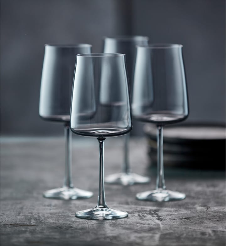 Ποτήρι κόκκινου κρασιού Zero 54 cl, συσκευασία 4 τεμαχίων - Smoke - Lyngby Glas
