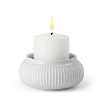 Curve φανάρι Ø6.5 cm - Λευκό - Lyngby Porcelæn