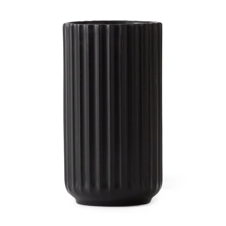 Lyngby βάζο μαύρο ματ - 12 cm - Lyngby Porcelæn