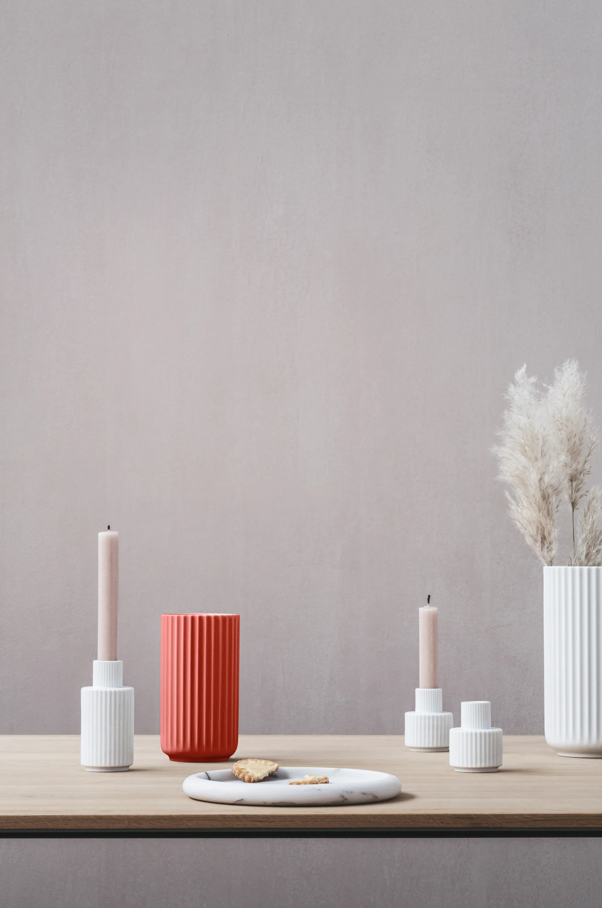 Βάζο Lyngby, Κόκκινο, 15,5 εκ Lyngby Porcelæn