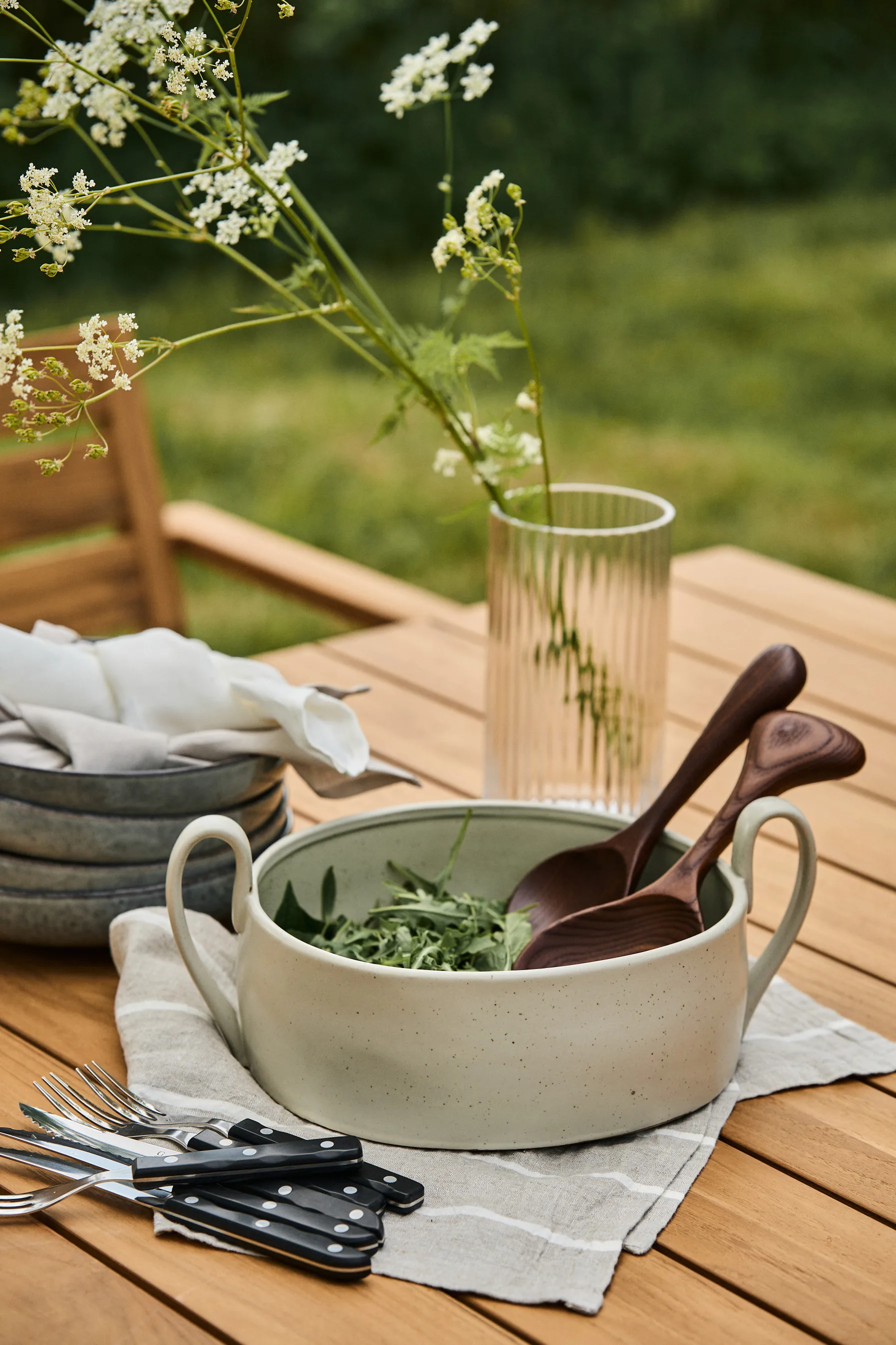 Lyngby γυάλινο βάζο διαφανές, 20 cm Lyngby Porcelæn