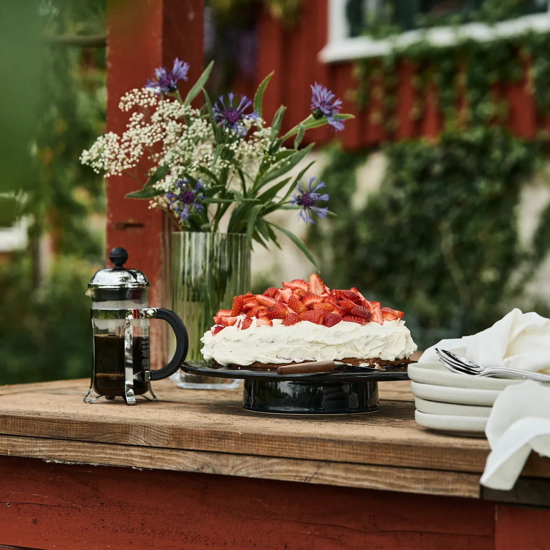 Lyngby γυάλινο βάζο διαφανές, 20 cm Lyngby Porcelæn