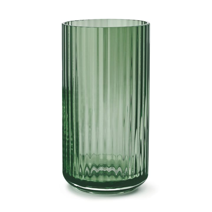 Lyngby γυάλινο βάζο πράσινο - 20 cm - Lyngby Porcelæn