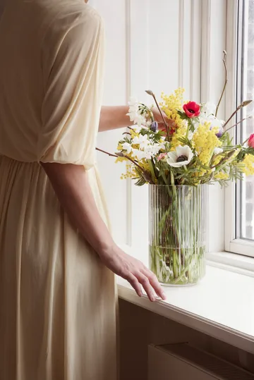 Lyngby γυάλινο βάζο διαφανές - 25 cm - Lyngby Porcelæn