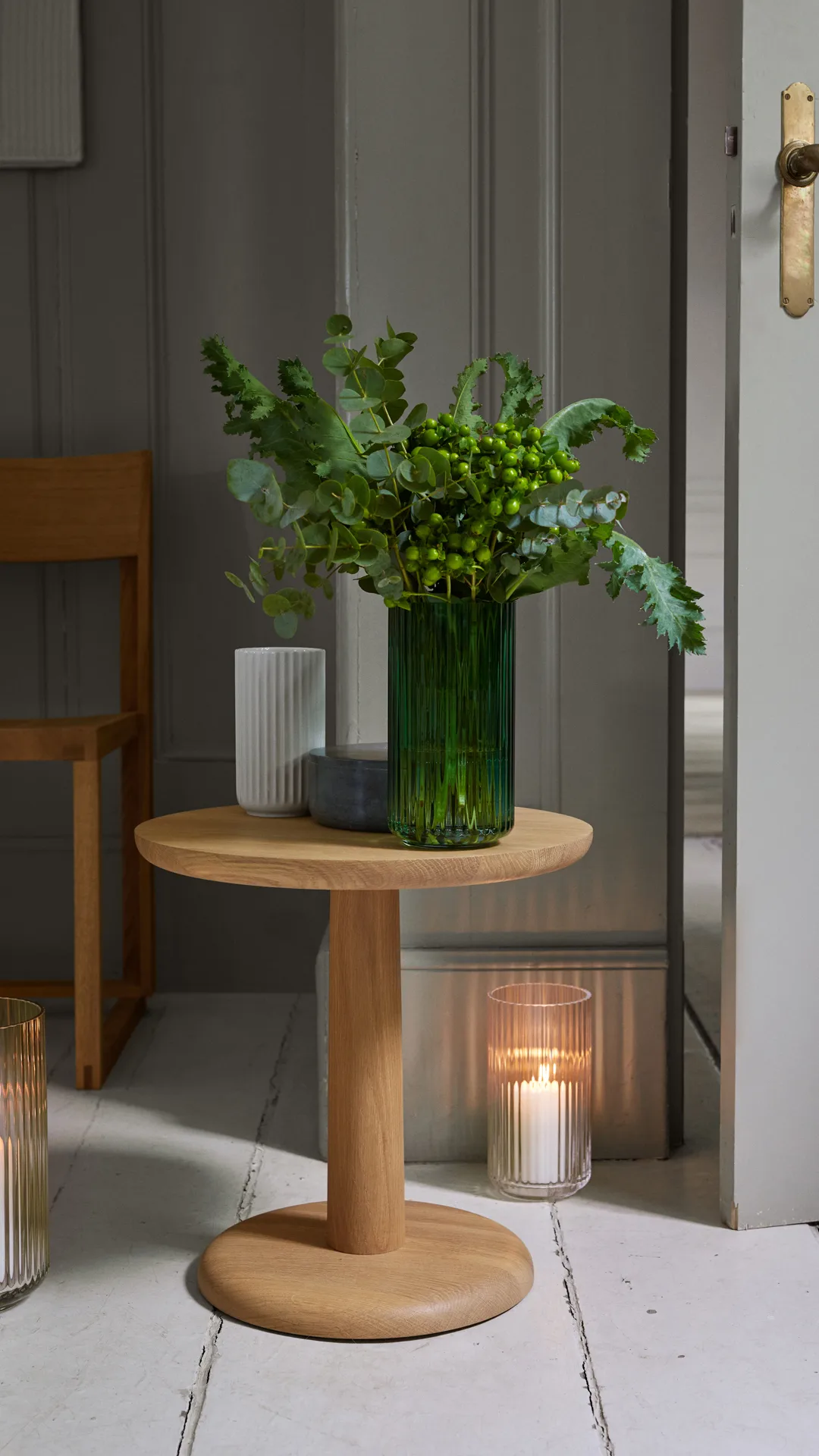 Lyngby γυάλινο βάζο διαφανές, 25 cm Lyngby Porcelæn