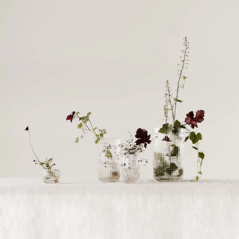 Βάζο Lyngby, Burgundy, 25 εκατοστά Lyngby Porcelæn