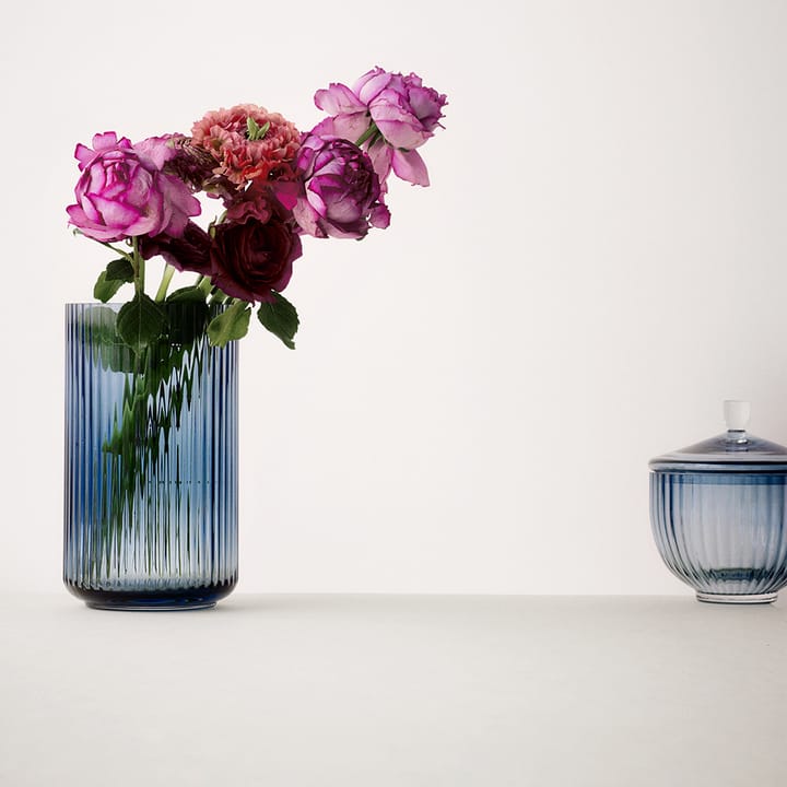 Lyngby γυάλινο βάζο midnight blue, 31 cm Lyngby Porcelæn