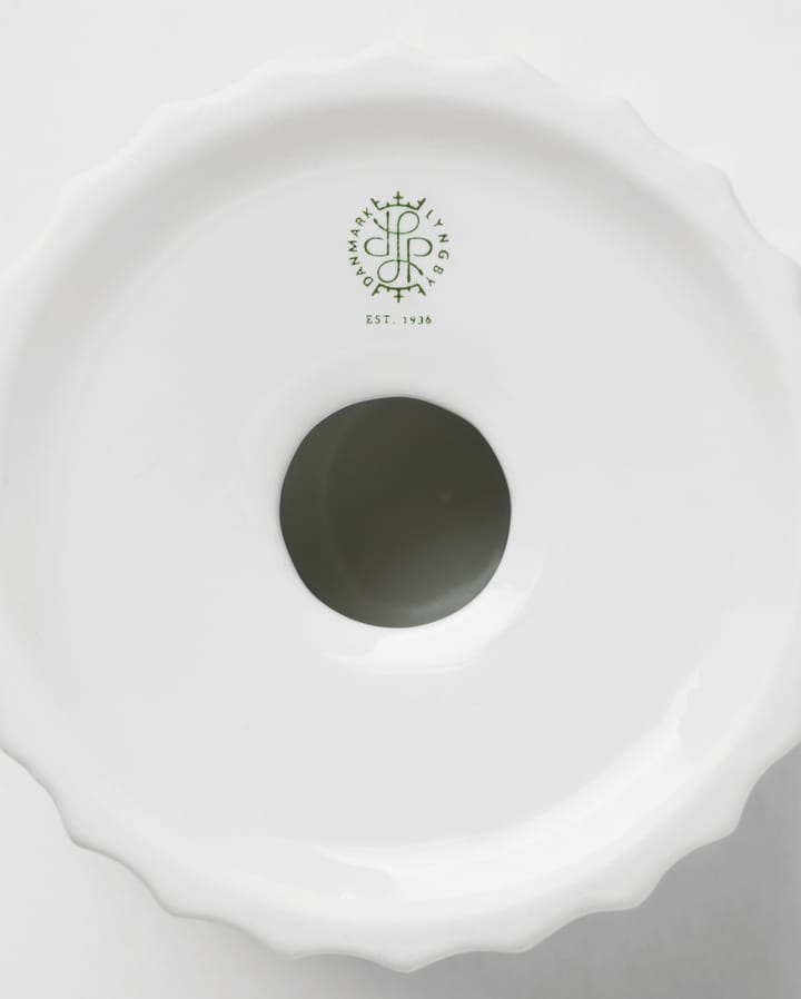 Lyngby Tura κεριών βάση Ø8 εκ, άσπρο Lyngby Porcelæn