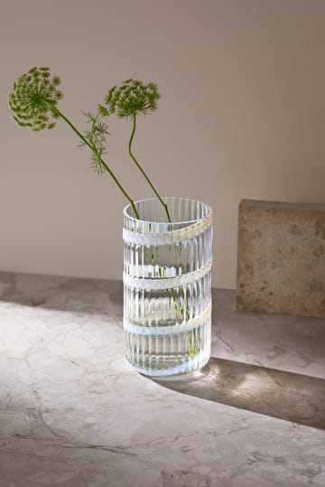 Βάζο Lyngby - White swirl, 25 εκ. - Lyngby Porcelæn