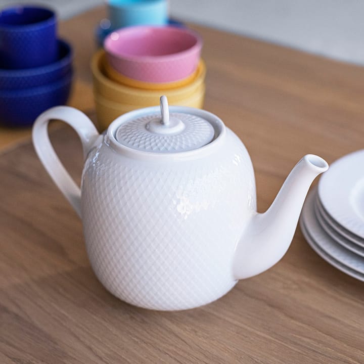 Rhombe Μπολ: Ø 11 cm., Ροζ Lyngby Porcelæn