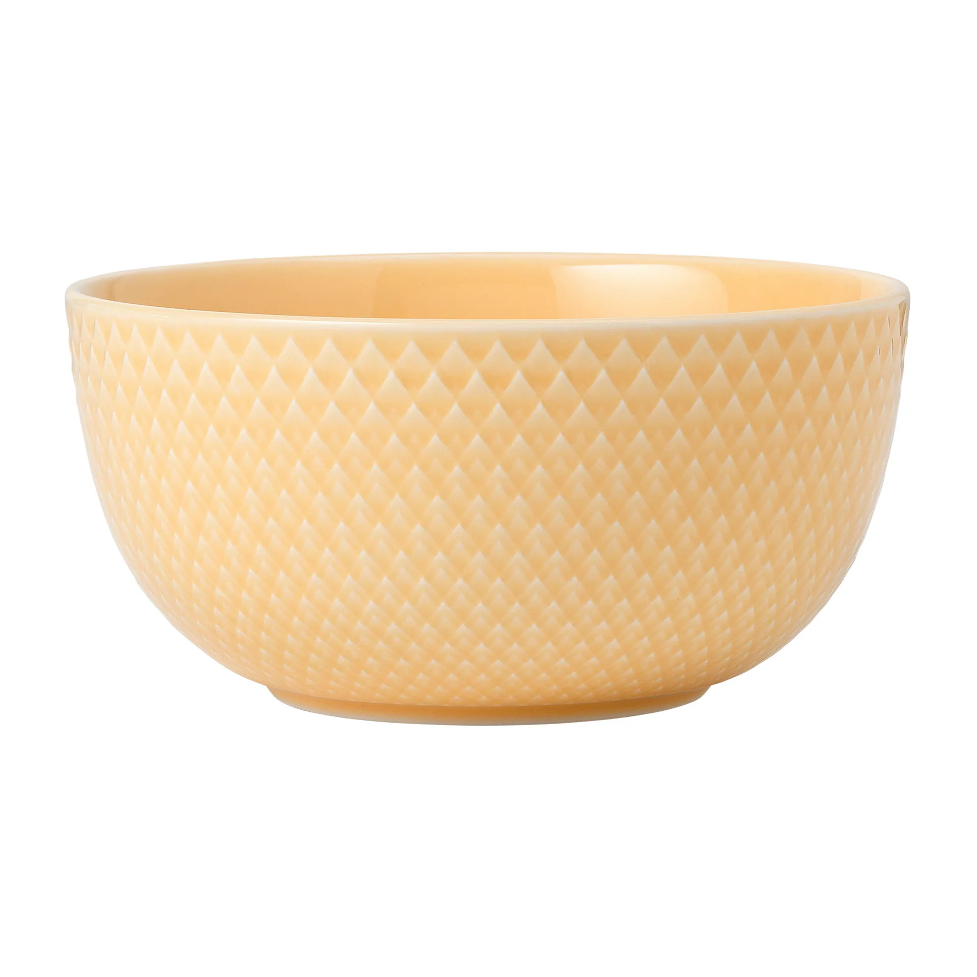 Rhombe Μπολ: Ø 13 cm., Άμμος Lyngby Porcelæn