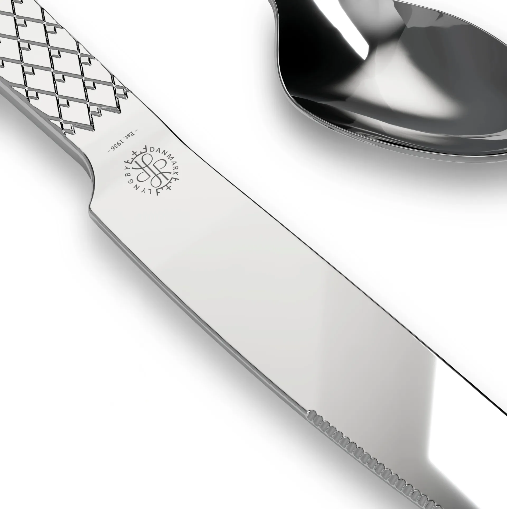 Σετ μαχαιροπίρουνα Rhombe, 16 τεμάχια Lyngby Porcelæn