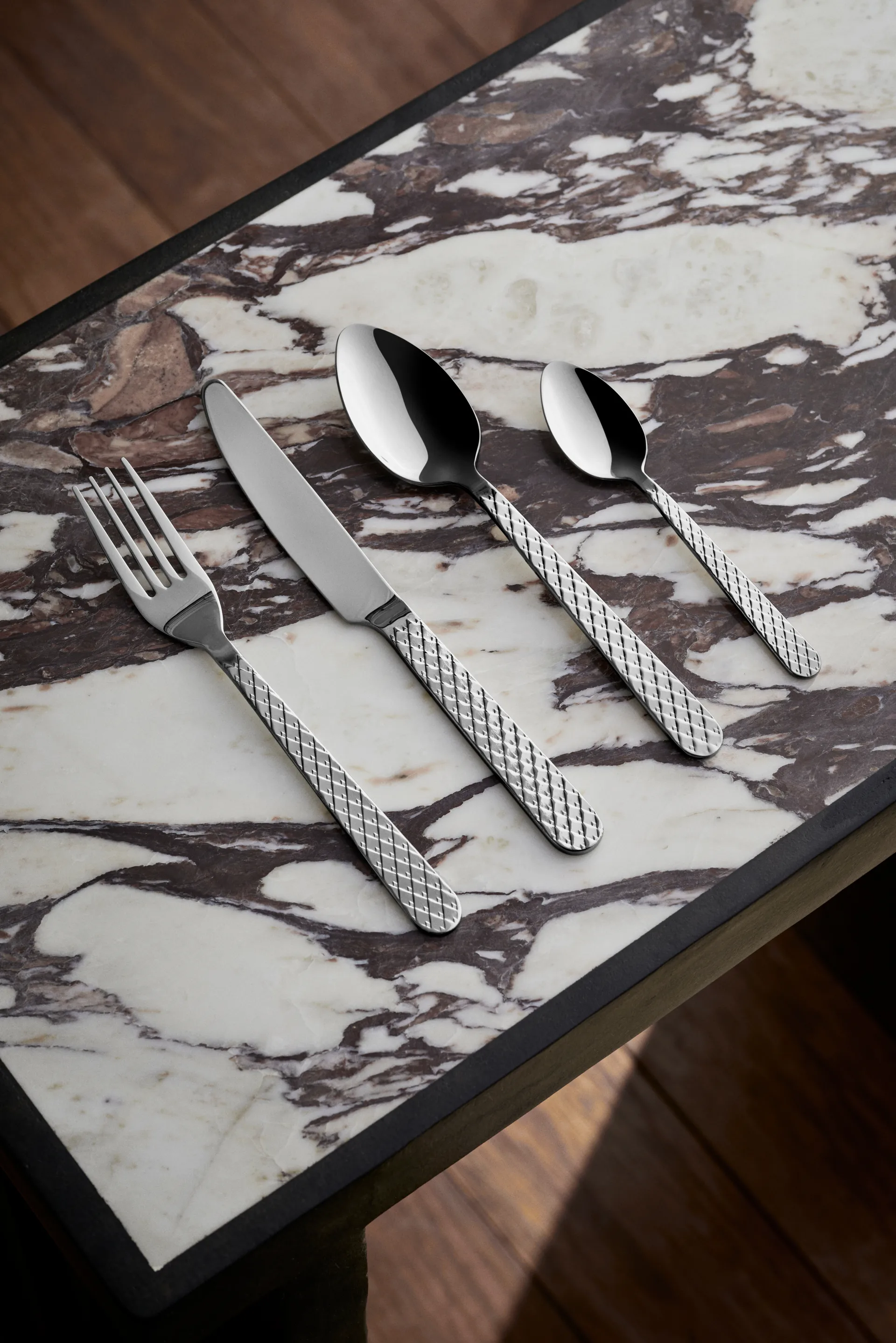 Σετ μαχαιροπίρουνα Rhombe, 16 τεμάχια Lyngby Porcelæn