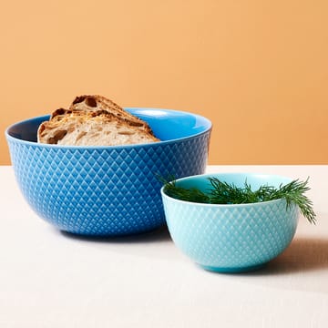 Rhombe μπολ σερβιρίσματος: Ø17.5 cm. - μπλε - Lyngby Porcelæn
