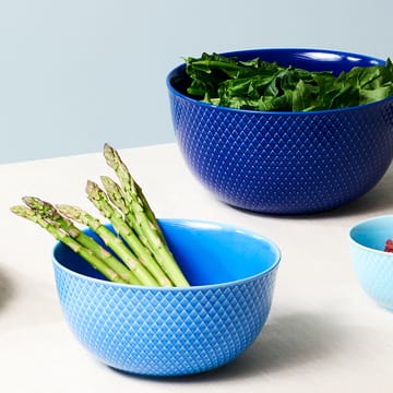 Rhombe μπολ σερβιρίσματος: Ø17.5 cm. - μπλε - Lyngby Porcelæn