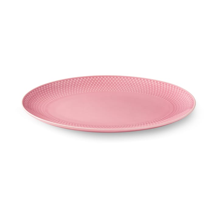 Rhombe πιάτο μελαμίνης 21.5x28.5 cm, Ροζ Lyngby Porcelæn