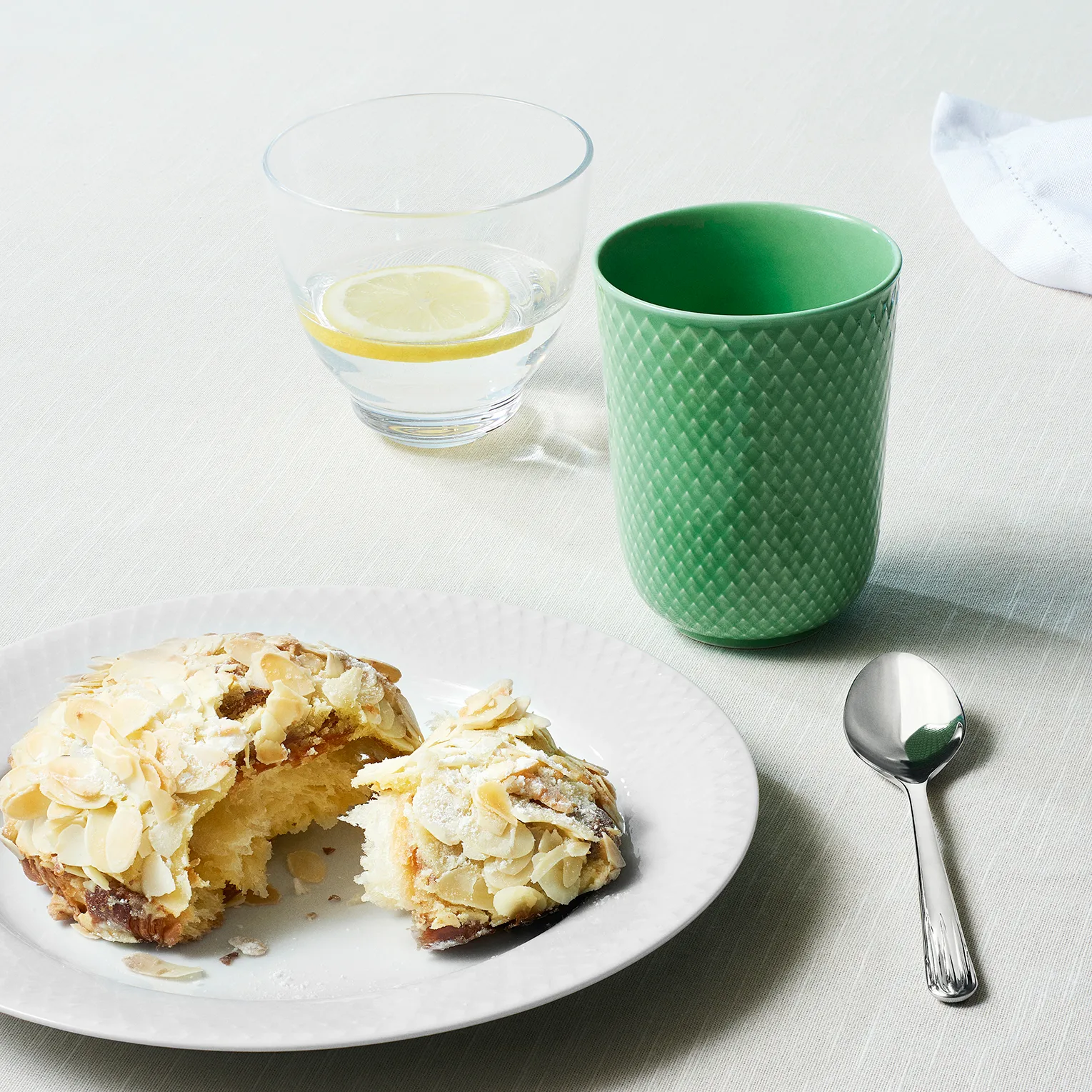 Rhombe κούπα 33 cl Συσκευασία 33 τεμαχίων, πράσινο Lyngby Porcelæn