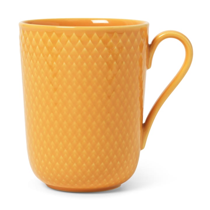 Rhombe κούπα με λαβή 33 cl - Κίτρινο - Lyngby Porcelæn