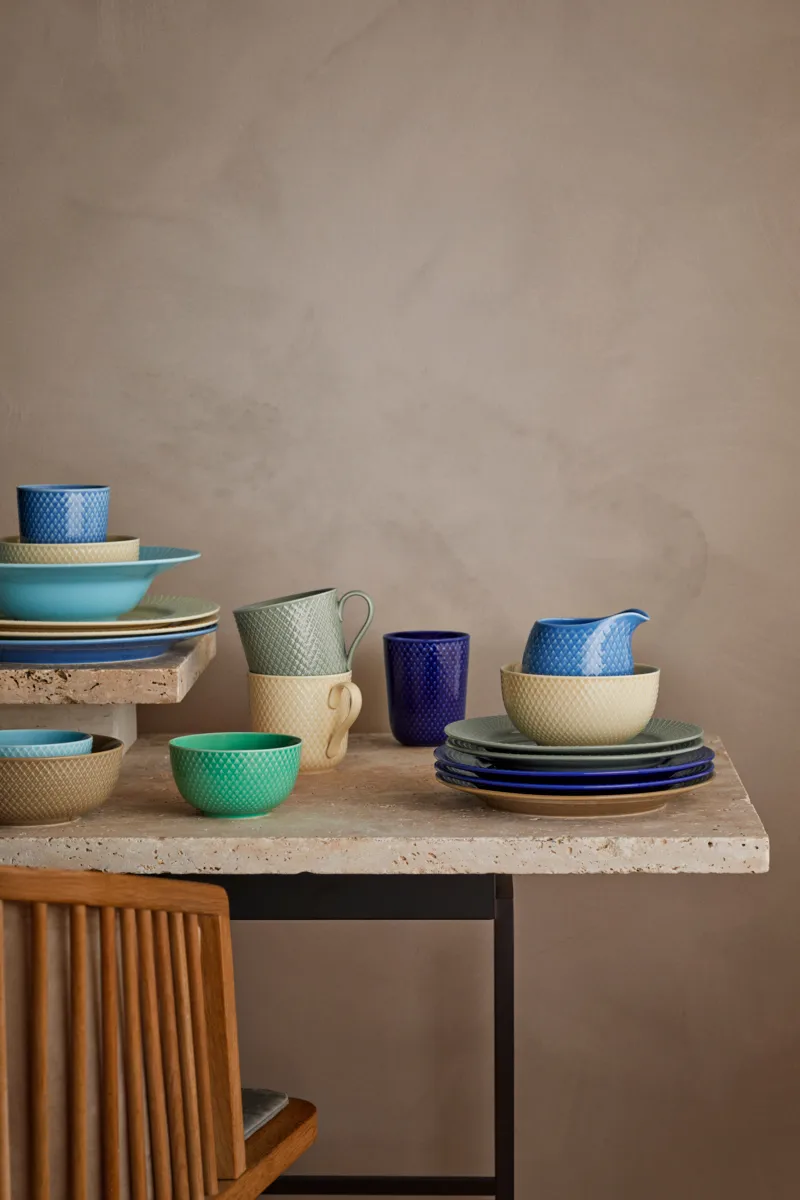 Μπόλ Rhombe Earth Ø13 cm, Μάρμαρο Lyngby Porcelæn